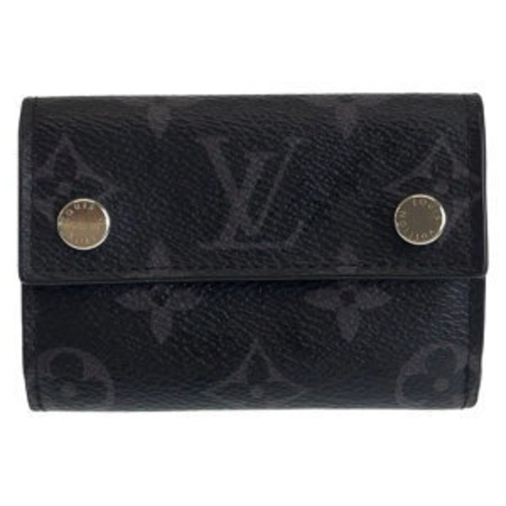 Louis Vuitton Monogram Eclipse Black Folding Wall… - image 6
